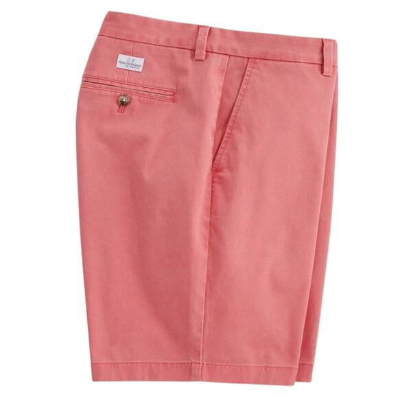 VINEYARD VINES Jetty Red 9 Inch Stretch Breaker Shorts ~ Men's Size 30 - Picture 3 of 8